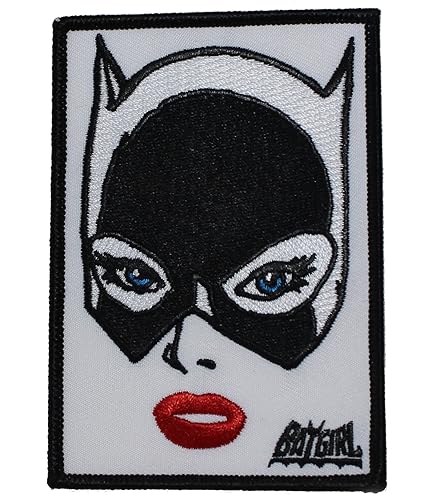 キャットウーマン　刺繍パッチ Amazon.com: Batman DC Comics Catwoman Patch